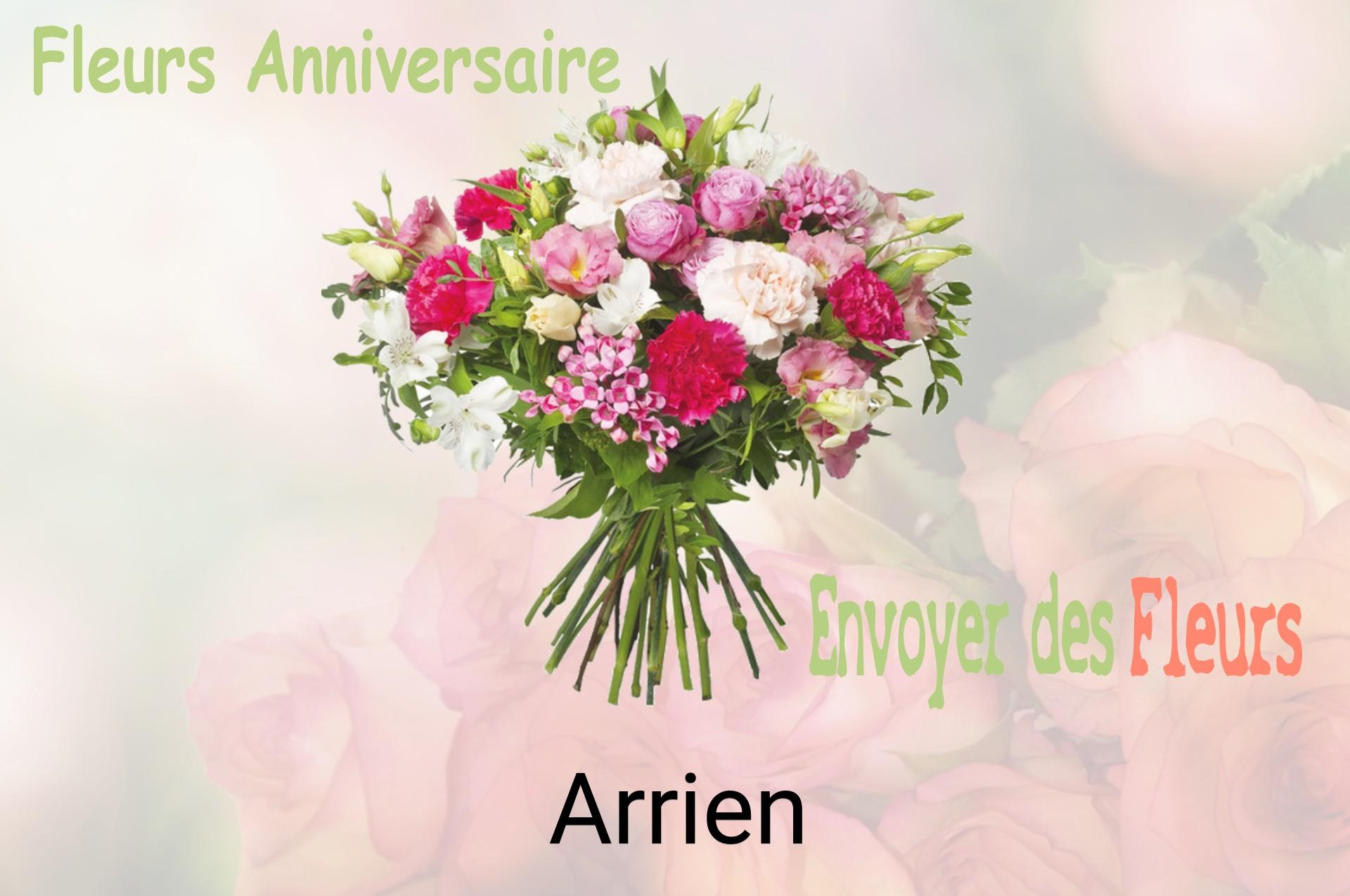 Bouquet de fleurs d’anniversaire livré à Arrien